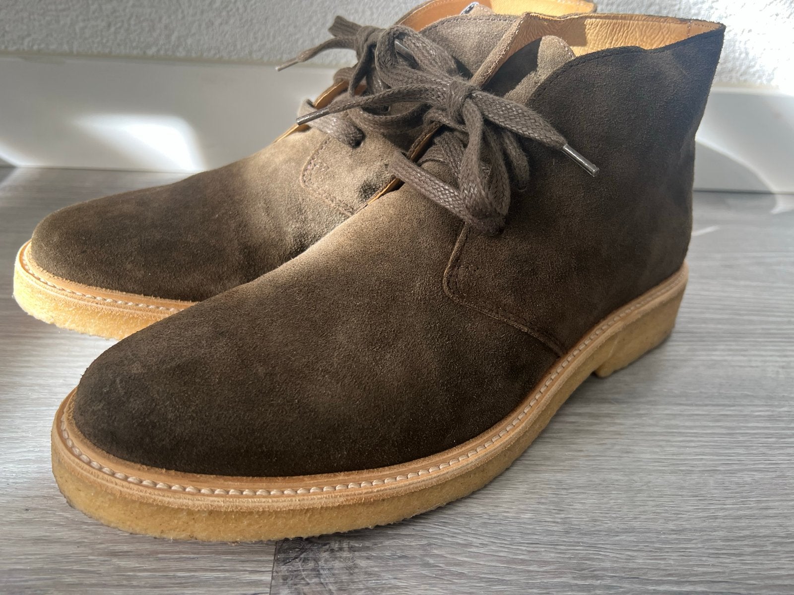 Nubikk Heren schoen maat 43 - Zo goed als nieuw, Ophalen of Verzenden, Zo goed als nieuw, Bruin, Boots