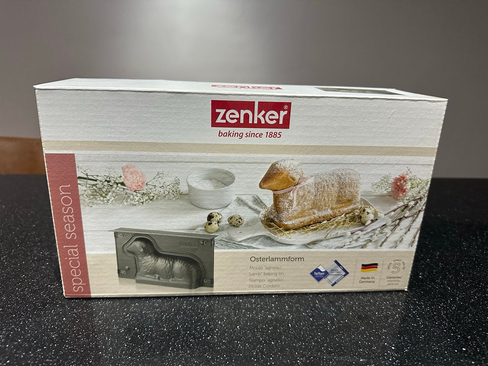 Zenker Osterlammform - Bakvorm Lammetje Pasen, Overige typen, Nieuw, Ophalen of Verzenden, Metaal