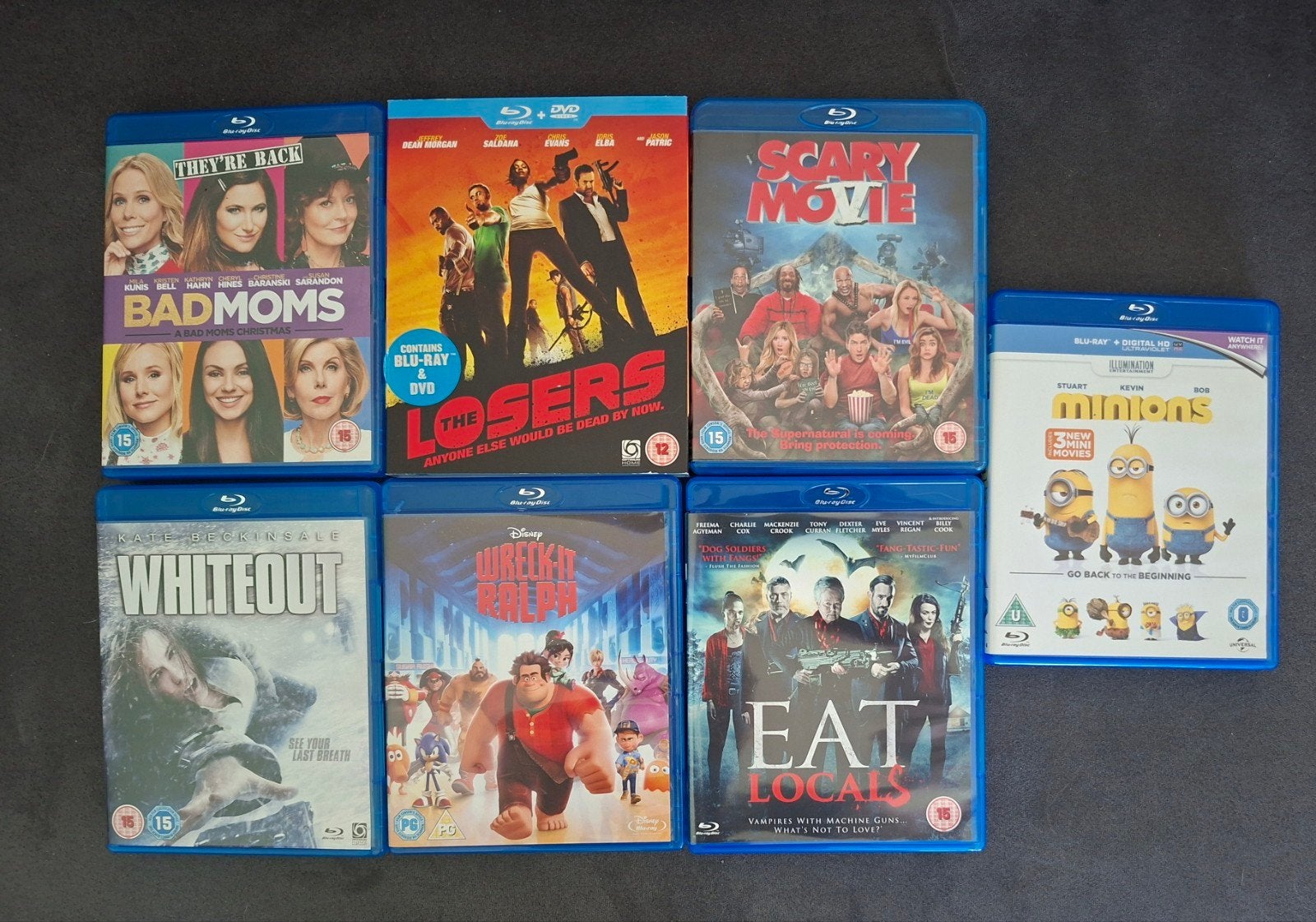 7x Film op Blu-ray,  Engelse uitgaves, Geen NLO !, Ophalen of Verzenden, Zo goed als nieuw, Overige genres