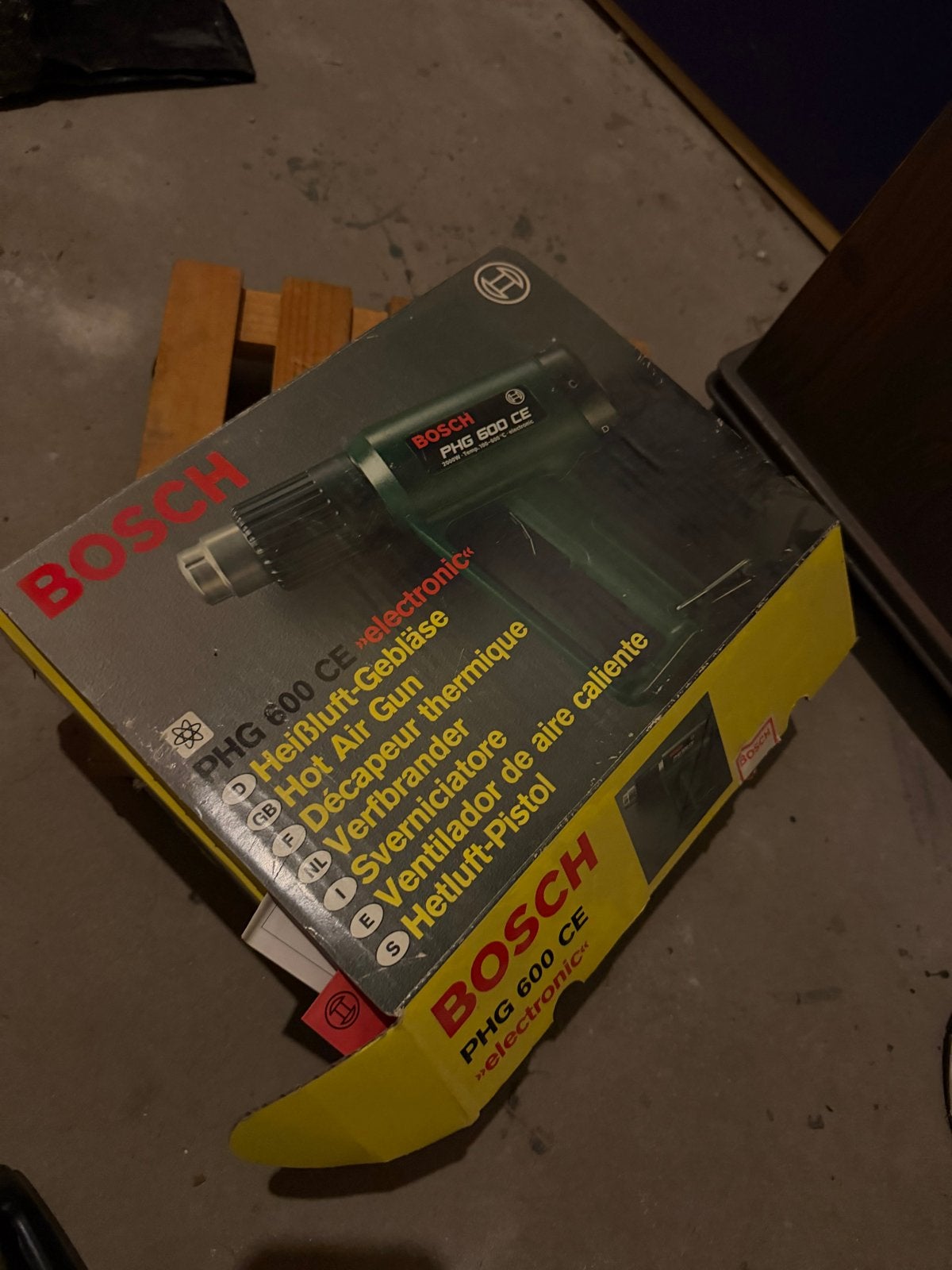 Bosch PHG 600 CE Heteluchtpistool - Zo goed als nieuw, Ophalen, Zo goed als nieuw, Overige typen, Bosch