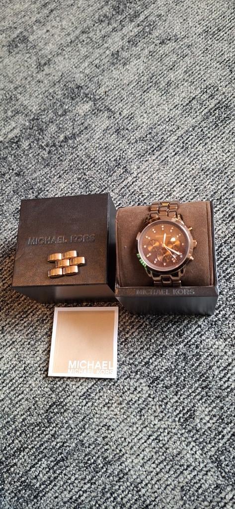 Rosé gouden Michael Kors horloge, Sieraden, Tassen en Uiterlijk, Horloges | Dames, Overige merken, Gebruikt, Polshorloge, Ophalen of Verzenden