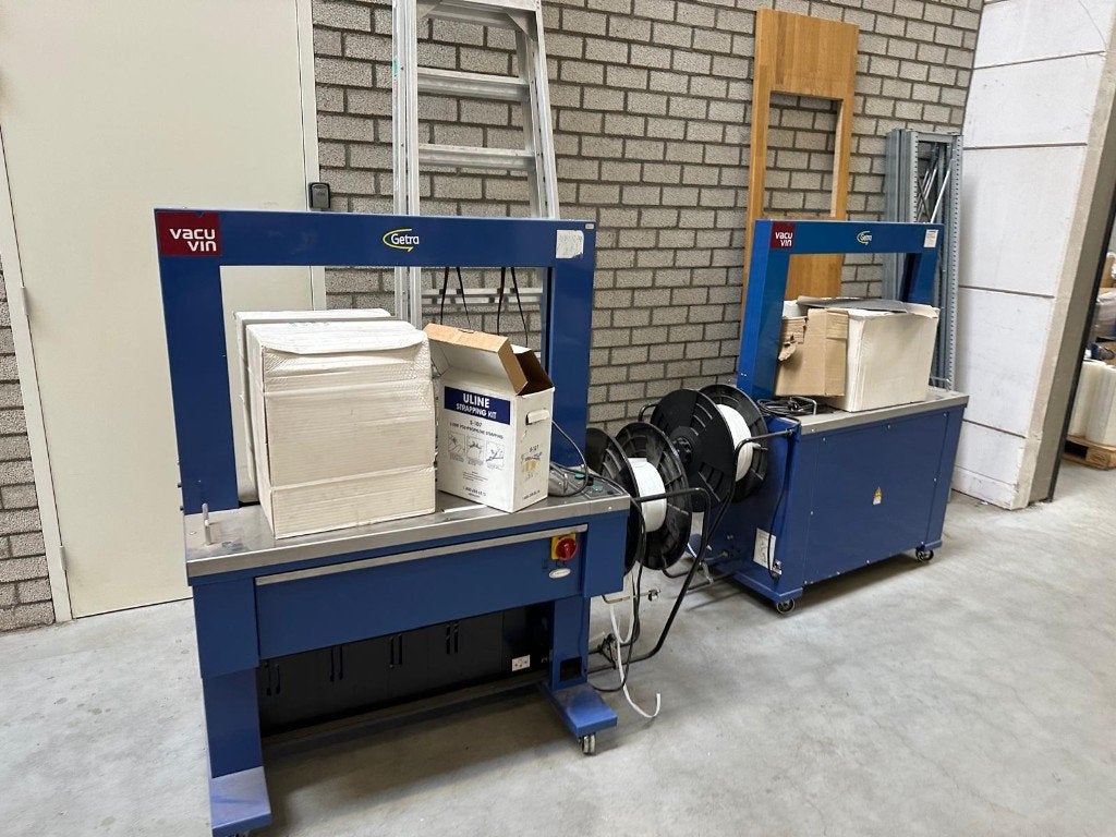2 nettte Getra TP 601 Automatische Omsnoeringsmachine, Ophalen of Verzenden, Zo goed als nieuw