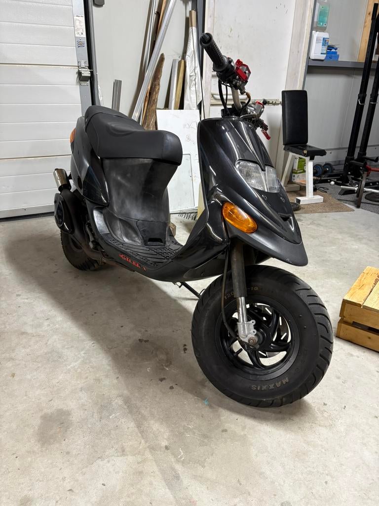 Gilera stalker 50cc dd, Fietsen en Brommers, Scooters | Piaggio, Ophalen, Zo goed als nieuw, Tweetakt, Overige modellen