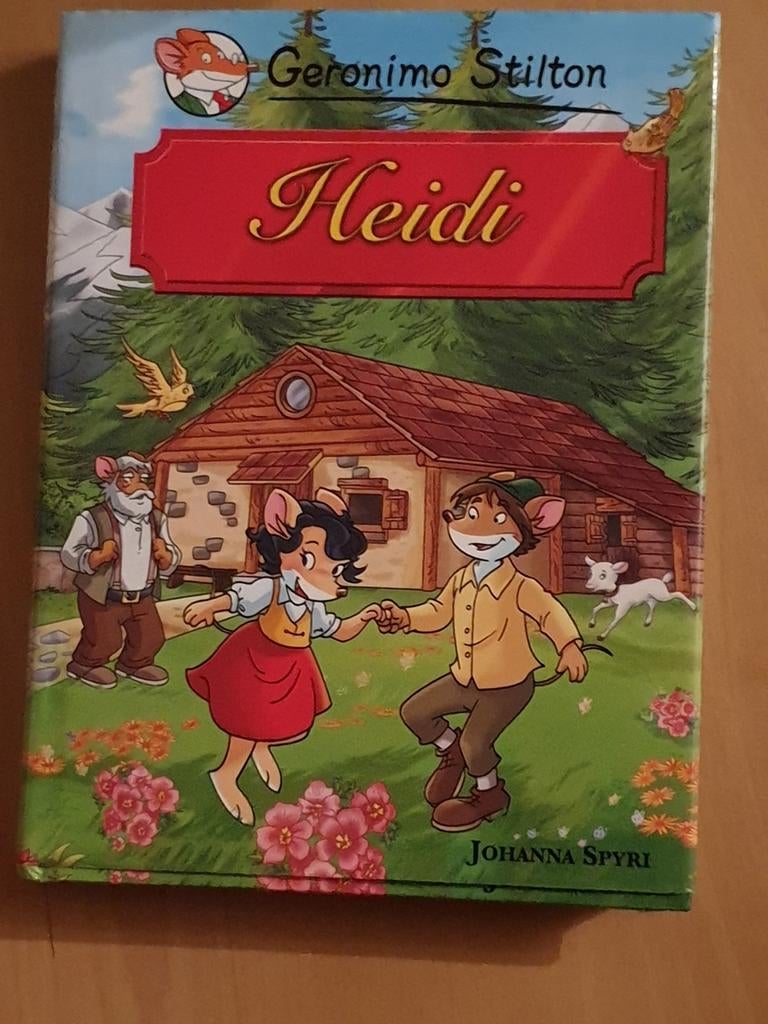 Geronimo Stilton - Heidi, Boeken, Ophalen of Verzenden, Zo goed als nieuw, Johanna Spyri, Fictie algemeen