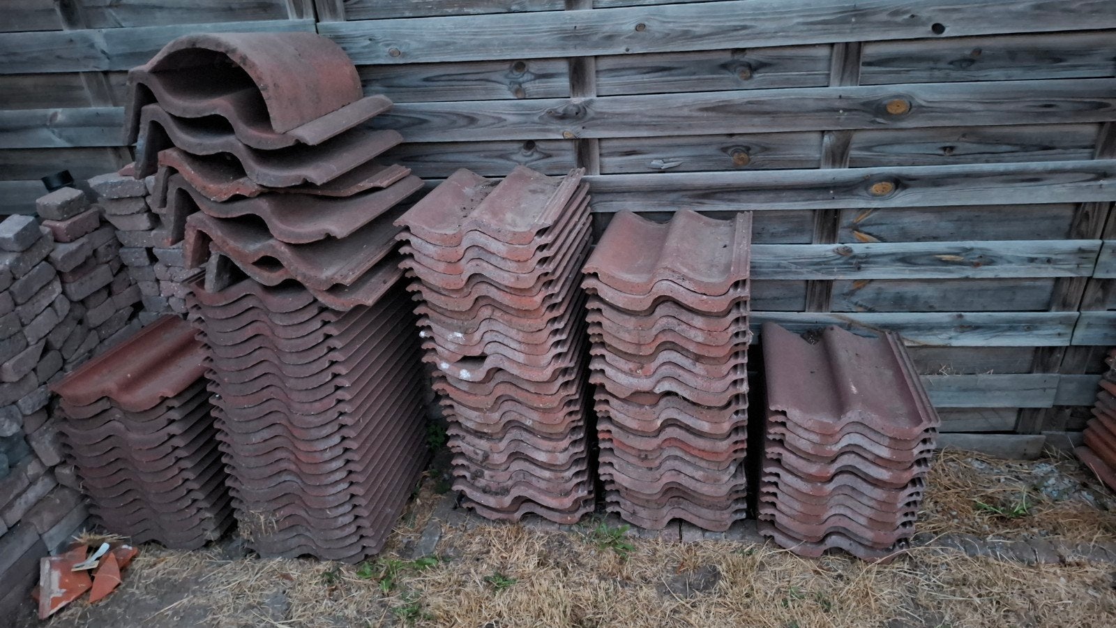 Gebruikte en nieuwe dakpannen, Ophalen, Gebruikt, Steen of Klei, 15 m² of meer