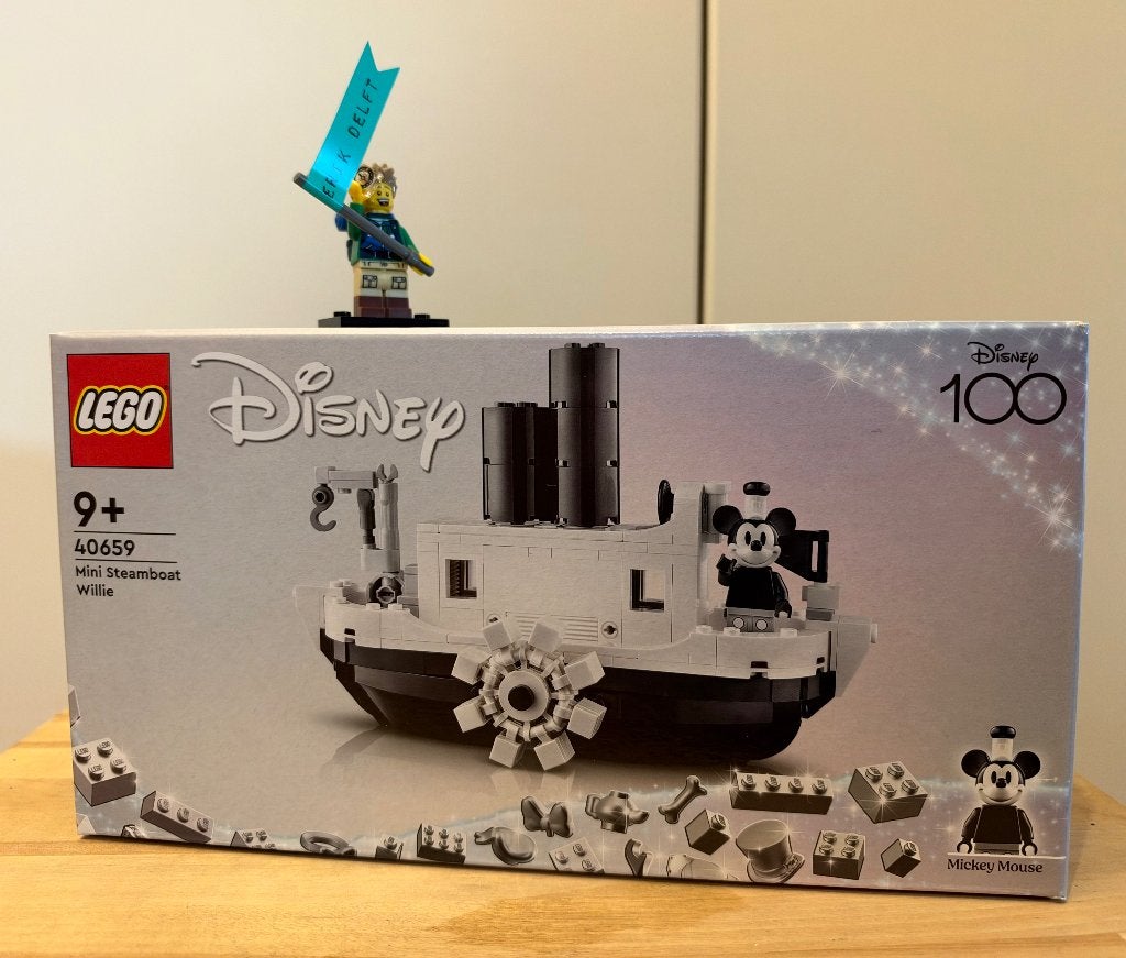LEGO 40659 | DISNEY Mini Steamboat Willie | NIEUW, Ophalen, Lego, Nieuw, Disney