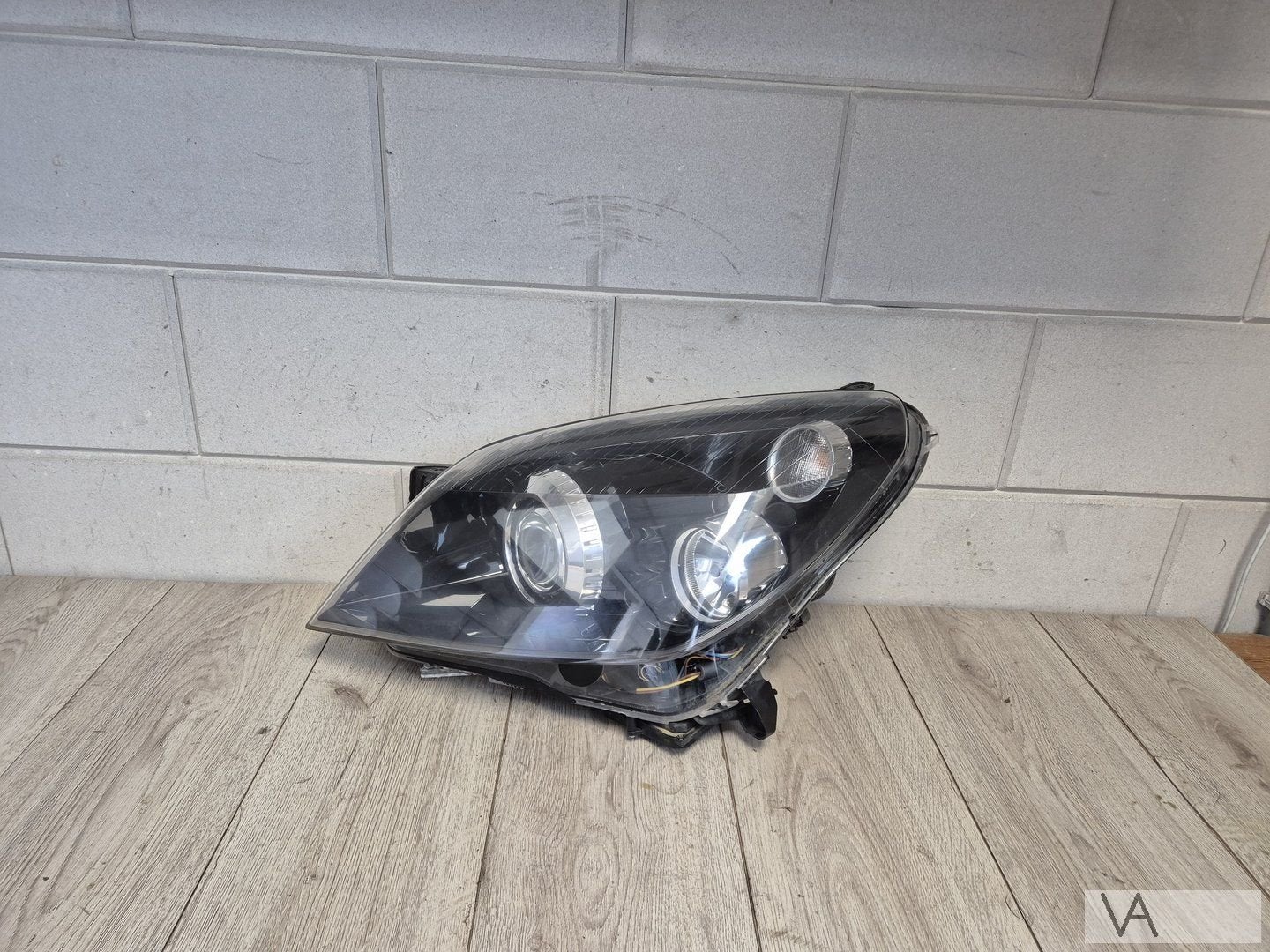 Koplamp links XENON + bocht afl Opel Astra H 2004 - 2010, Gebruikt, -, -, Opel
