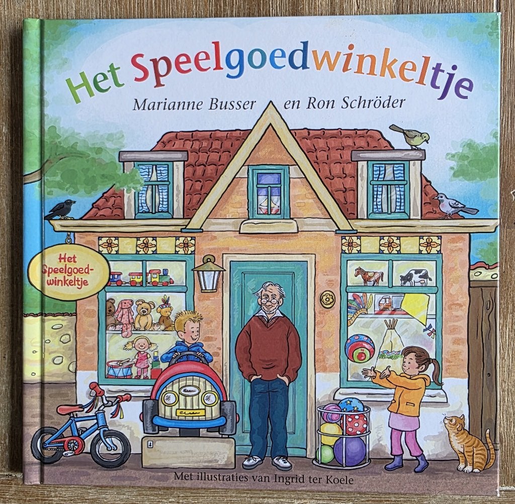 Het speelgoedwinkeltje - Busser en Schroder, Fictie algemeen, Jongen of Meisje, Ophalen of Verzenden, Zo goed als nieuw