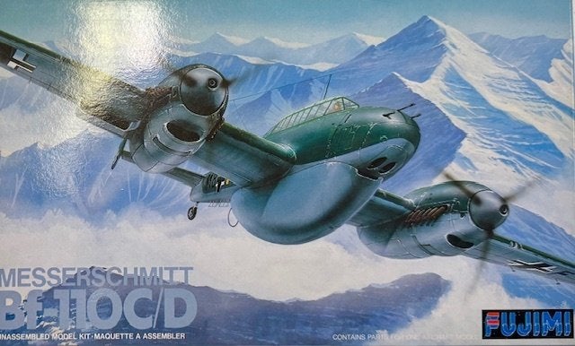 Coelianmodels, Fujimi P-9 700, Bf 110 C/D, 1/72 € 19,99, Overige merken, 1:72 tot 1:144, Nieuw, Ophalen of Verzenden