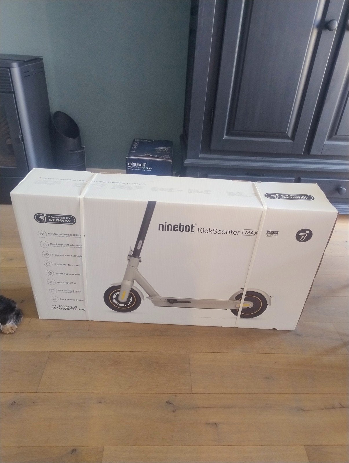 Ninebot KickScooter MAX G30LE - Zo goed als nieuw, Ophalen, Zo goed als nieuw, Elektrische step (E-scooter)