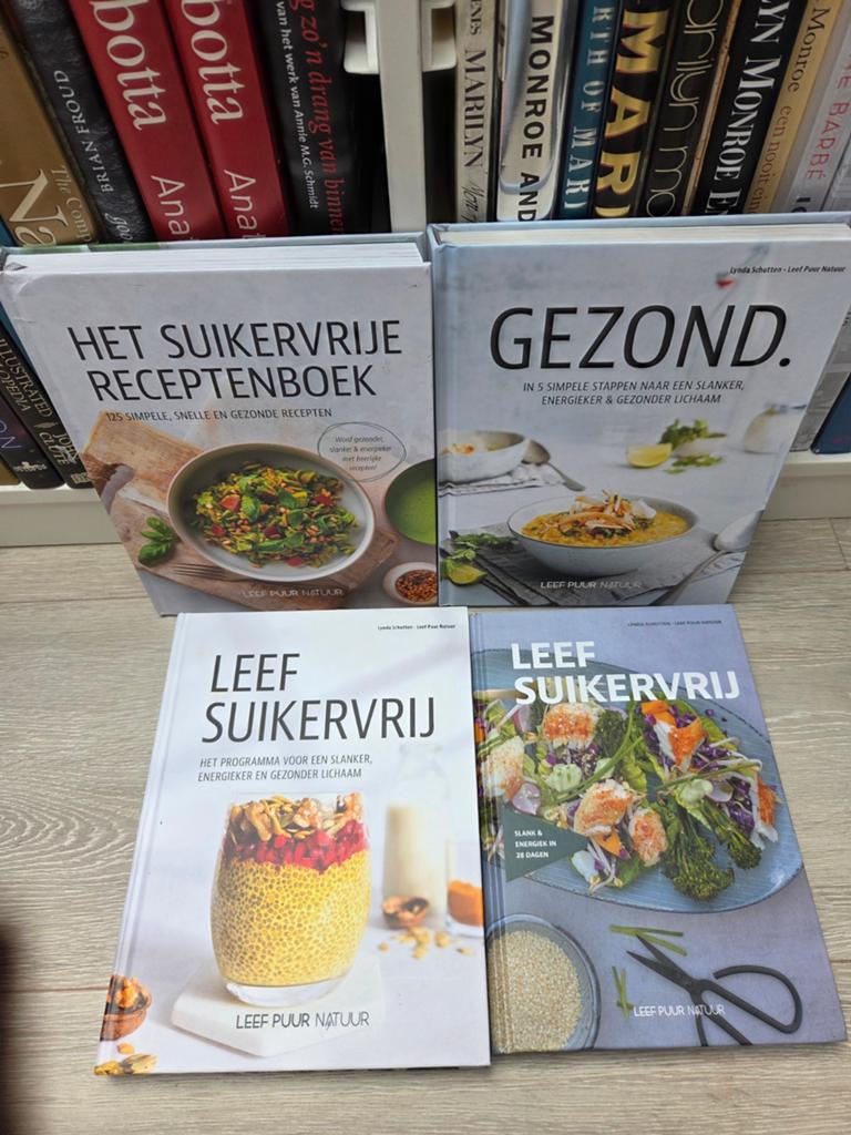 4x Leef Puur Natuur / Lynda Schutten, Ophalen of Verzenden, Zo goed als nieuw