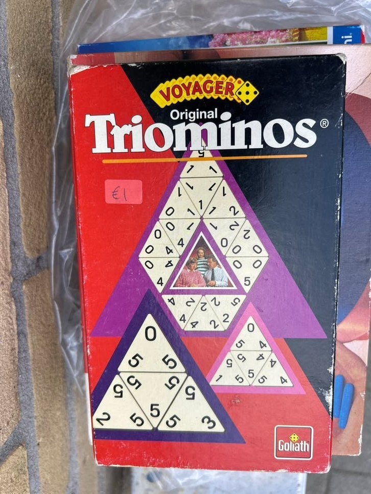 Diverse Spellen en Puzzels: Triominos, Banzaai, Encanto, Yah, Ophalen of Verzenden, Minder dan 500 stukjes, Gebruikt, Overige typen