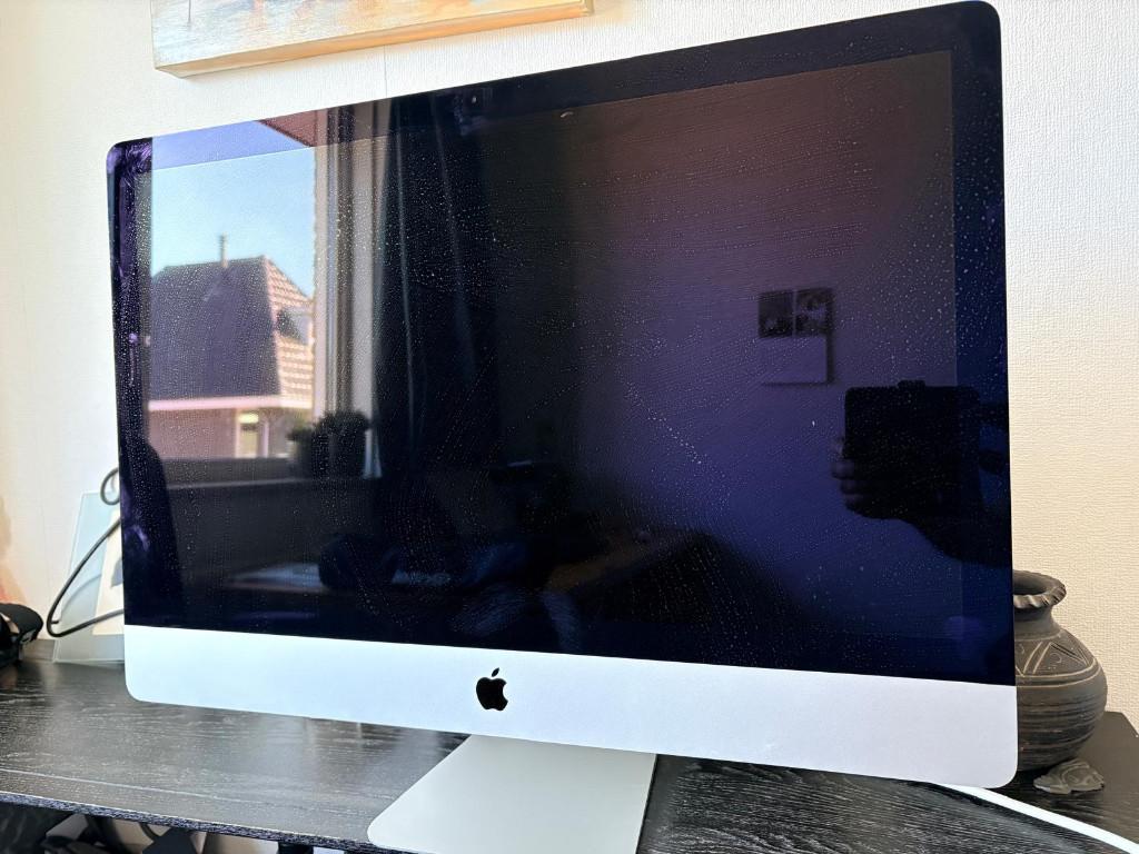 Imac i7 27 inch, Ophalen, Gebruikt, HDD en SSD, 8 GB