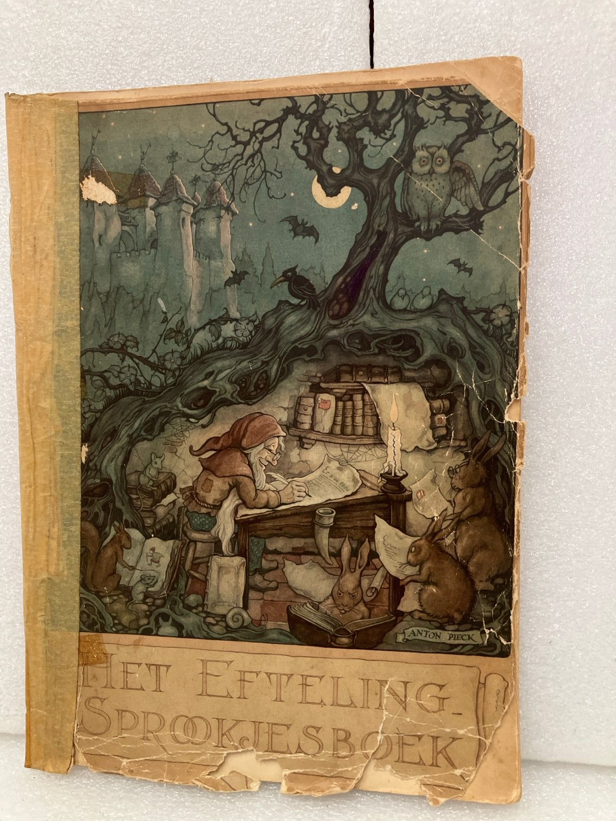 Vintage Het Efteling Sprookjesboek - Anton Pieck Illustratie, Ophalen of Verzenden, Gelezen