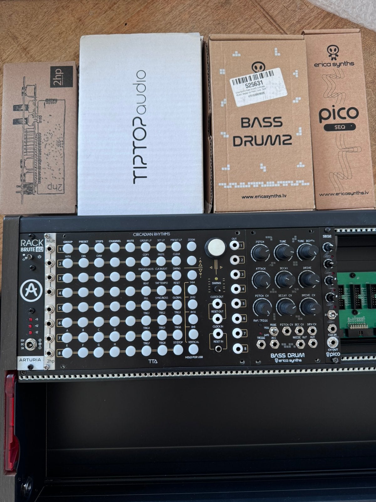 Diverse Eurorack Modules (2HP, TipTop, Erica, Pico), Ophalen, Zo goed als nieuw, Overige aantallen, Overige merken
