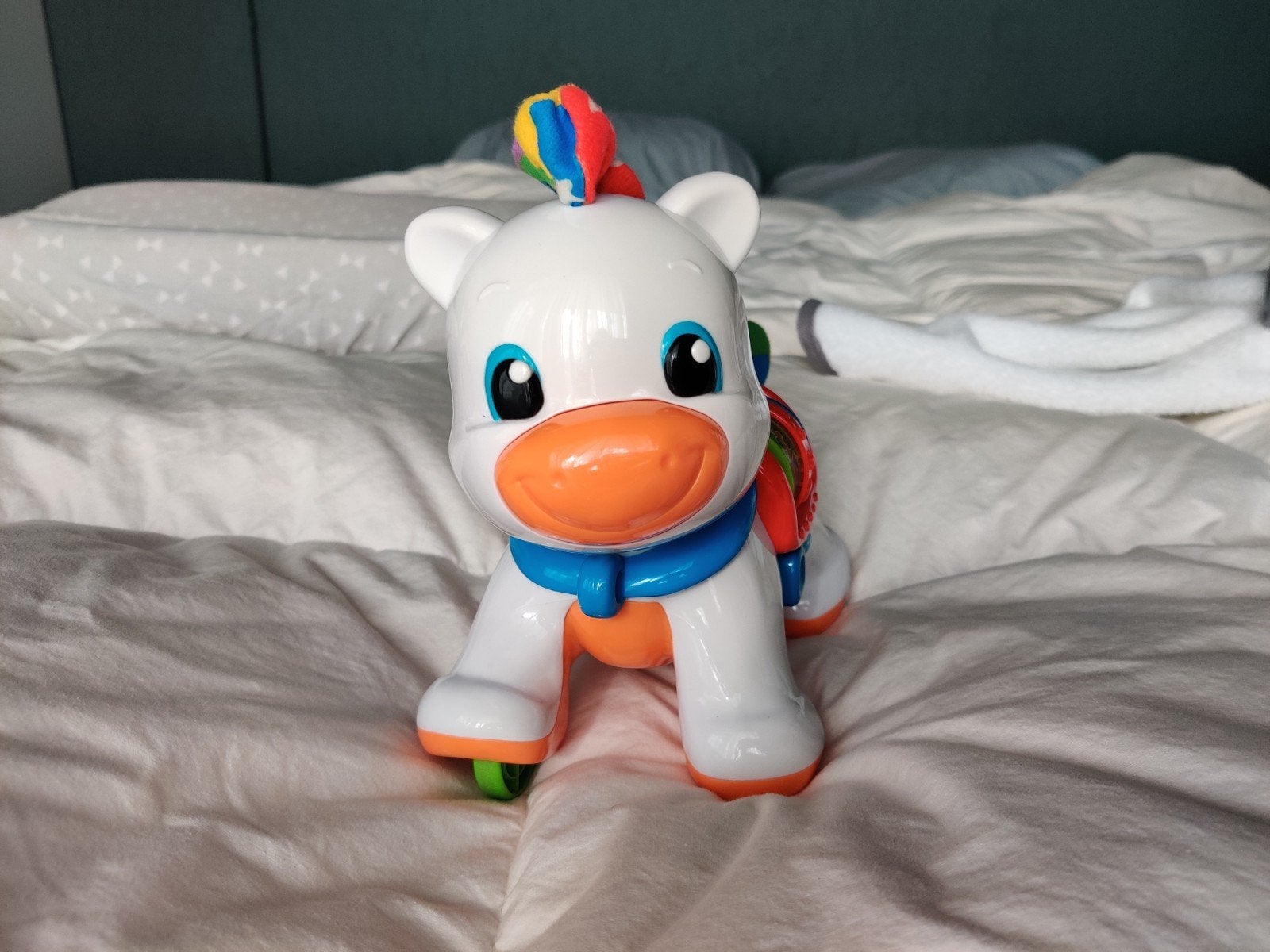 Baby Clementoni Interactief Paard Trekdier, Ophalen of Verzenden, Gebruikt, Overige typen, Met geluid