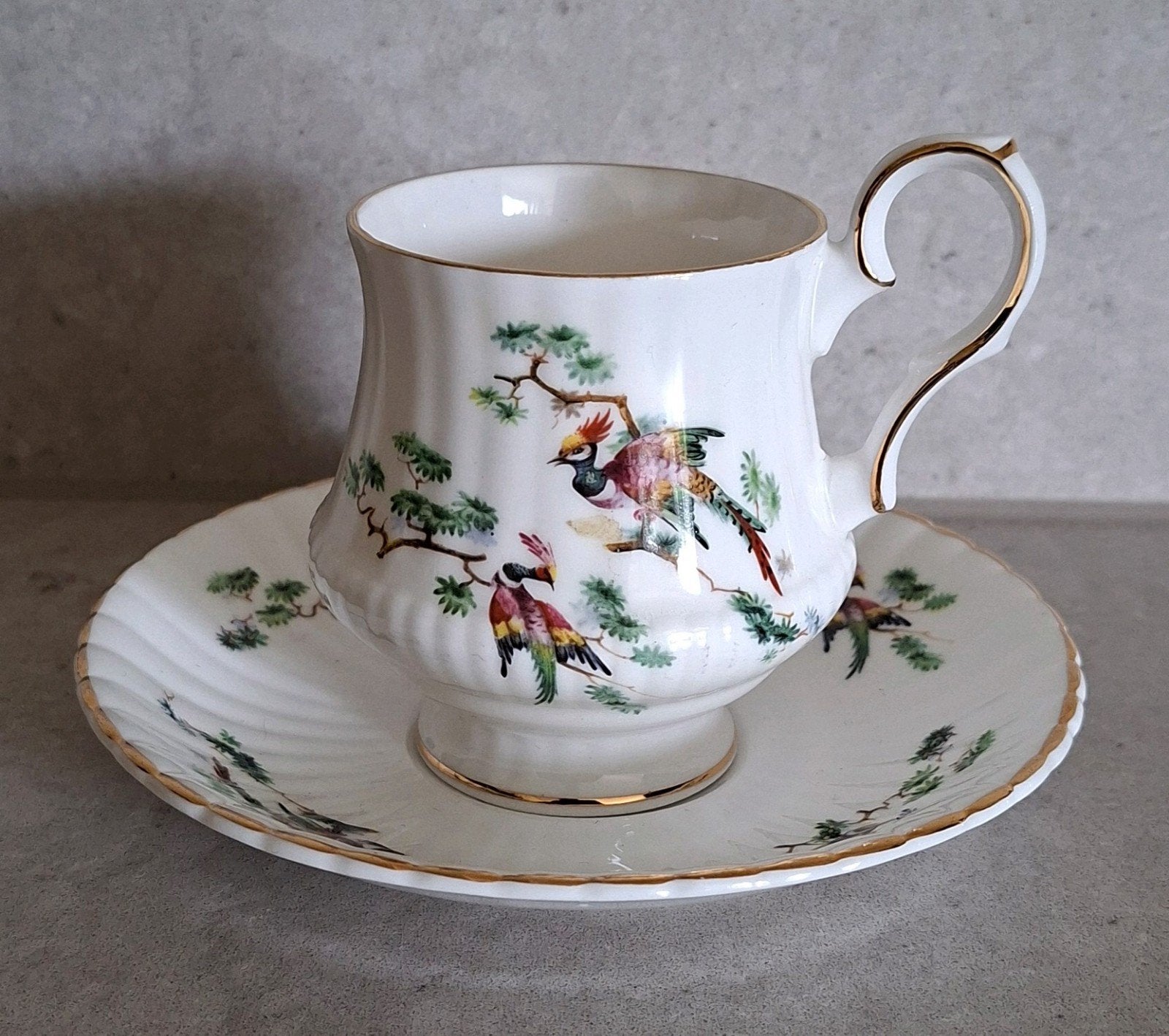 Vintage Royal Windsor Kop en Schotel, Ophalen of Verzenden