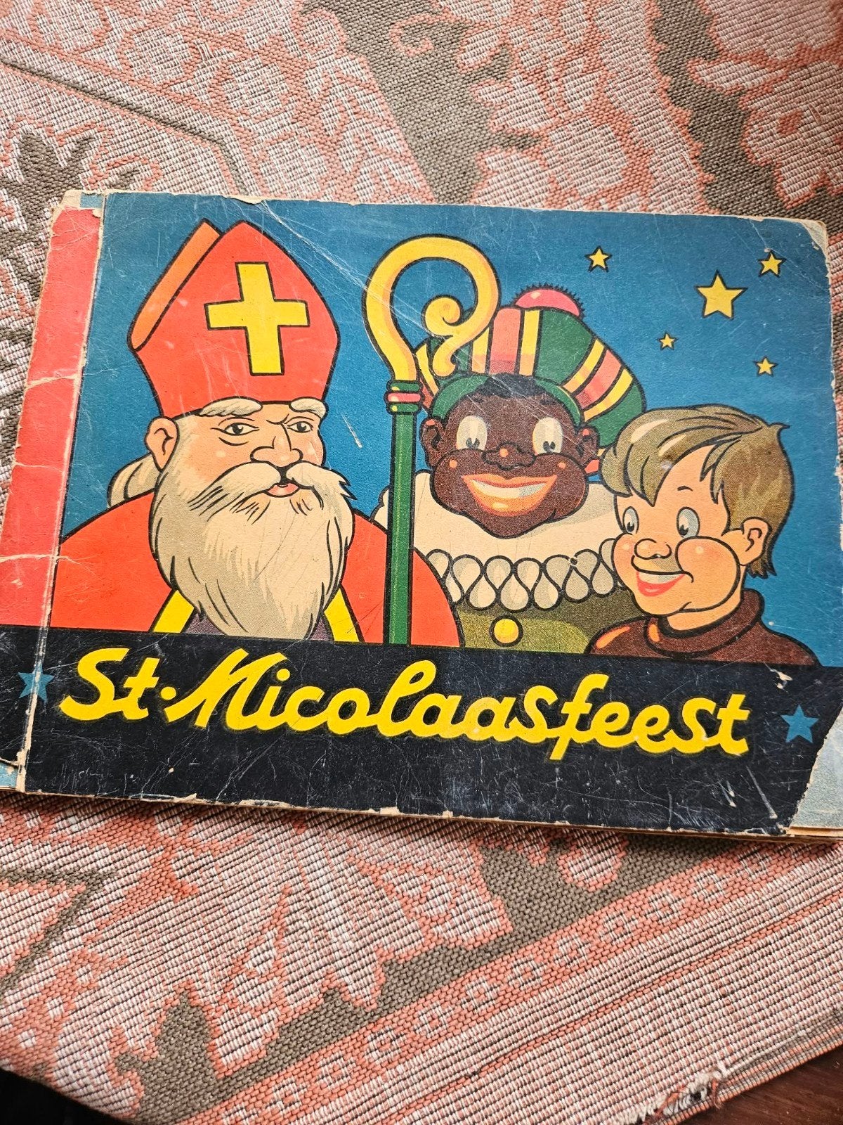 Sinterklaas omslag boekje met liedjes, Verzenden, Gebruikt
