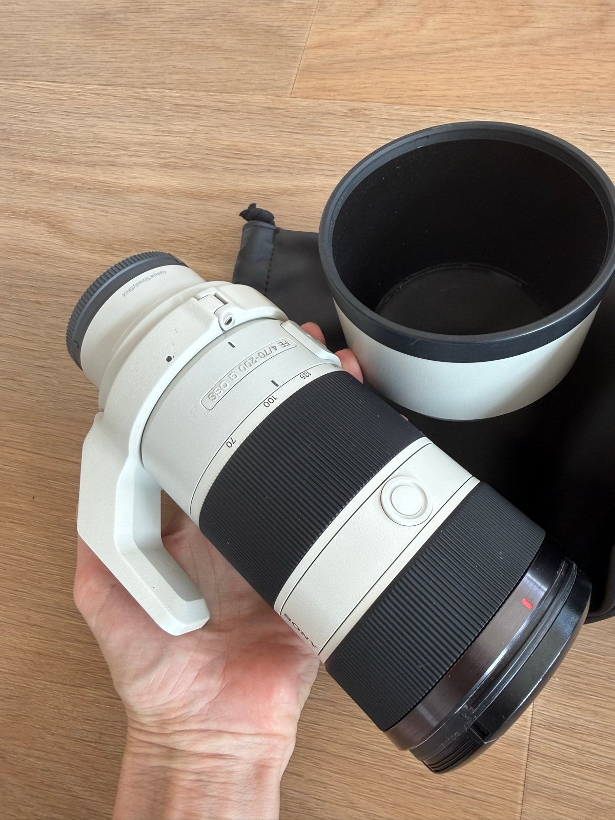 Sony FE 70-200mm f/4 G OSS Telelens (E-mount), Ophalen, Sony E-mount, Sony, Autofocus