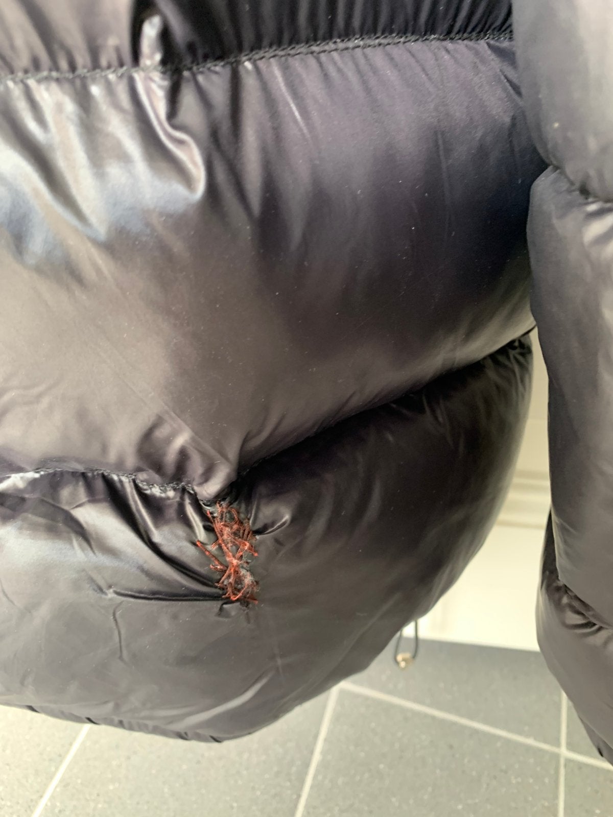 Zwart moncler heren jas .M, Ophalen of Verzenden, Gedragen, Zwart