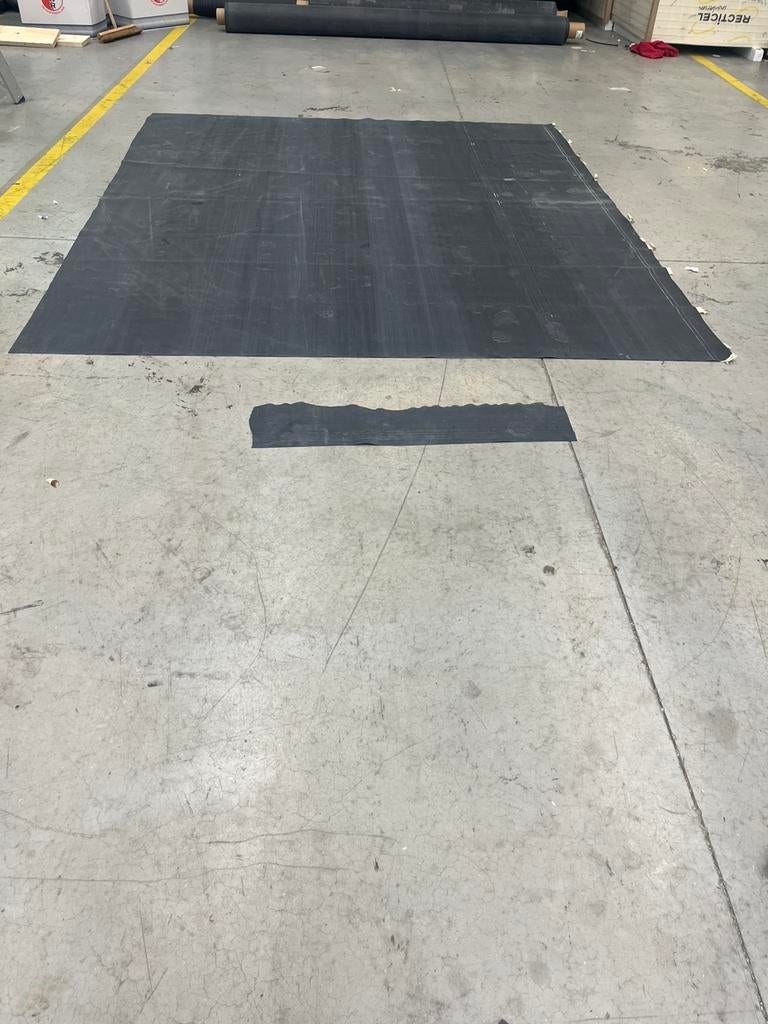 EPDM dakbedekking   7.5 m2, Doe-het-zelf en Verbouw, Dakpannen en Dakbedekking, Ophalen, Overige materialen, Zwart, Nieuw