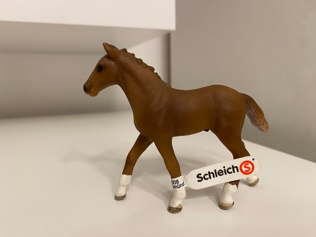 Schleich Hannoveraan Veulen Vos ~ 13730, Ophalen of Verzenden, Paard, Beeldje of Figuurtje