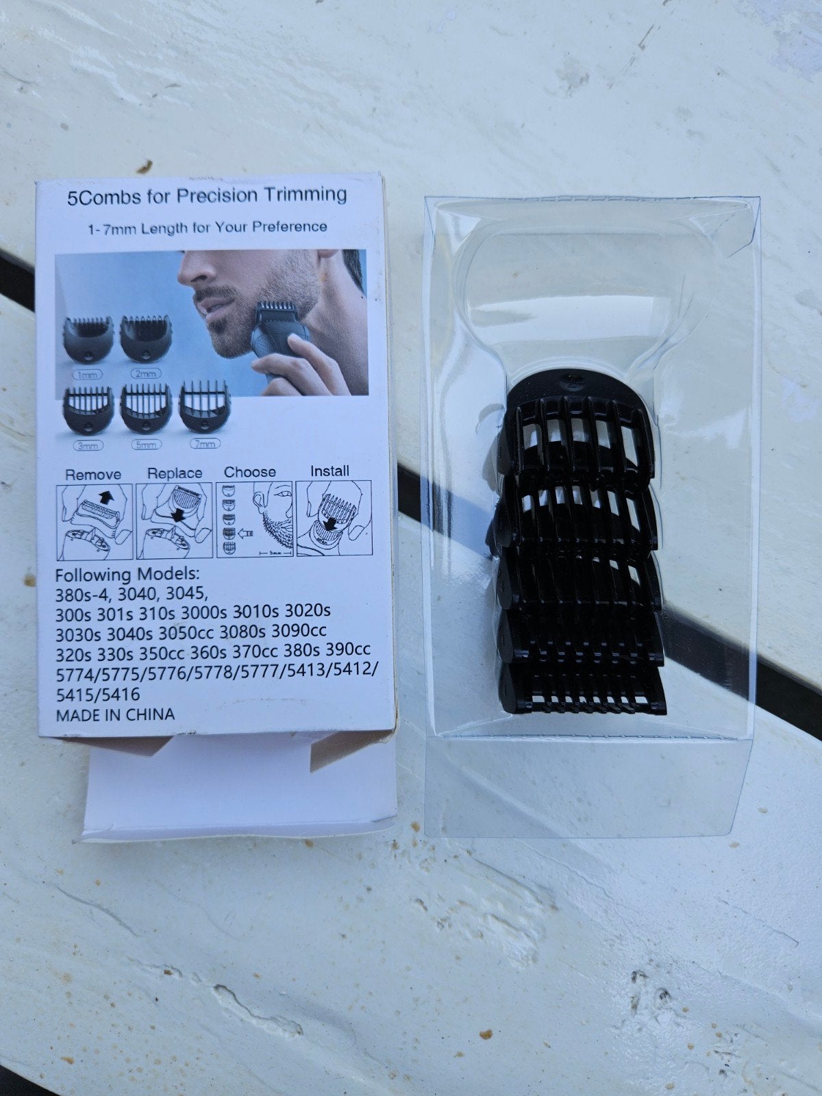 Nieuw Braun 5 Opzetkammen voor Precisie Trimmen 1-7mm, Ophalen of Verzenden, Overige typen