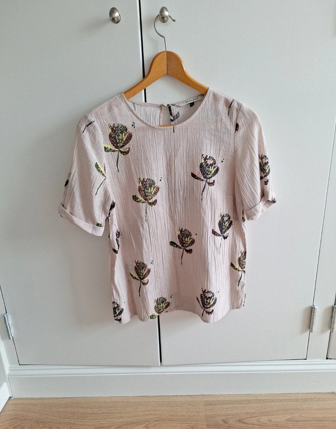Pom Amsterdam shirt maat 38, Ophalen of Verzenden, Zo goed als nieuw, Maat 38/40 (M), Korte mouw