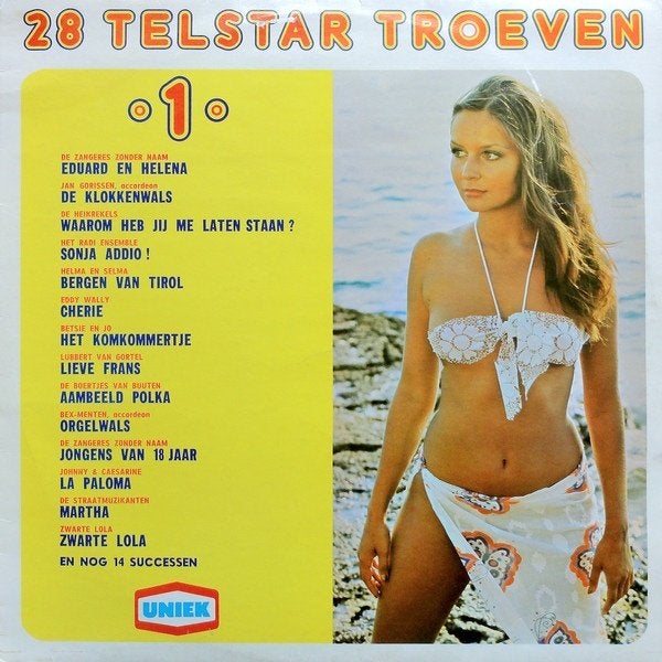 Verzamel - 28 Telstar Troeven 1, Gebruikt, Verzenden, Overige formaten, 1970 - 1979