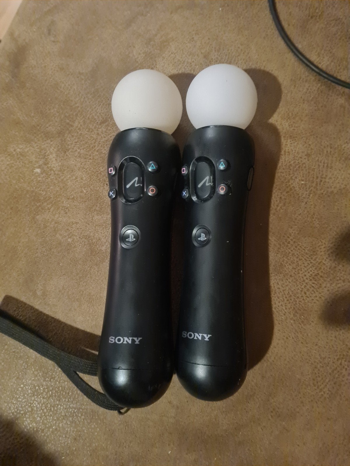 Sony PlayStation Move Motion Controllers (2 stuks), Ophalen of Verzenden, Gebruikt, Controller, PlayStation 3