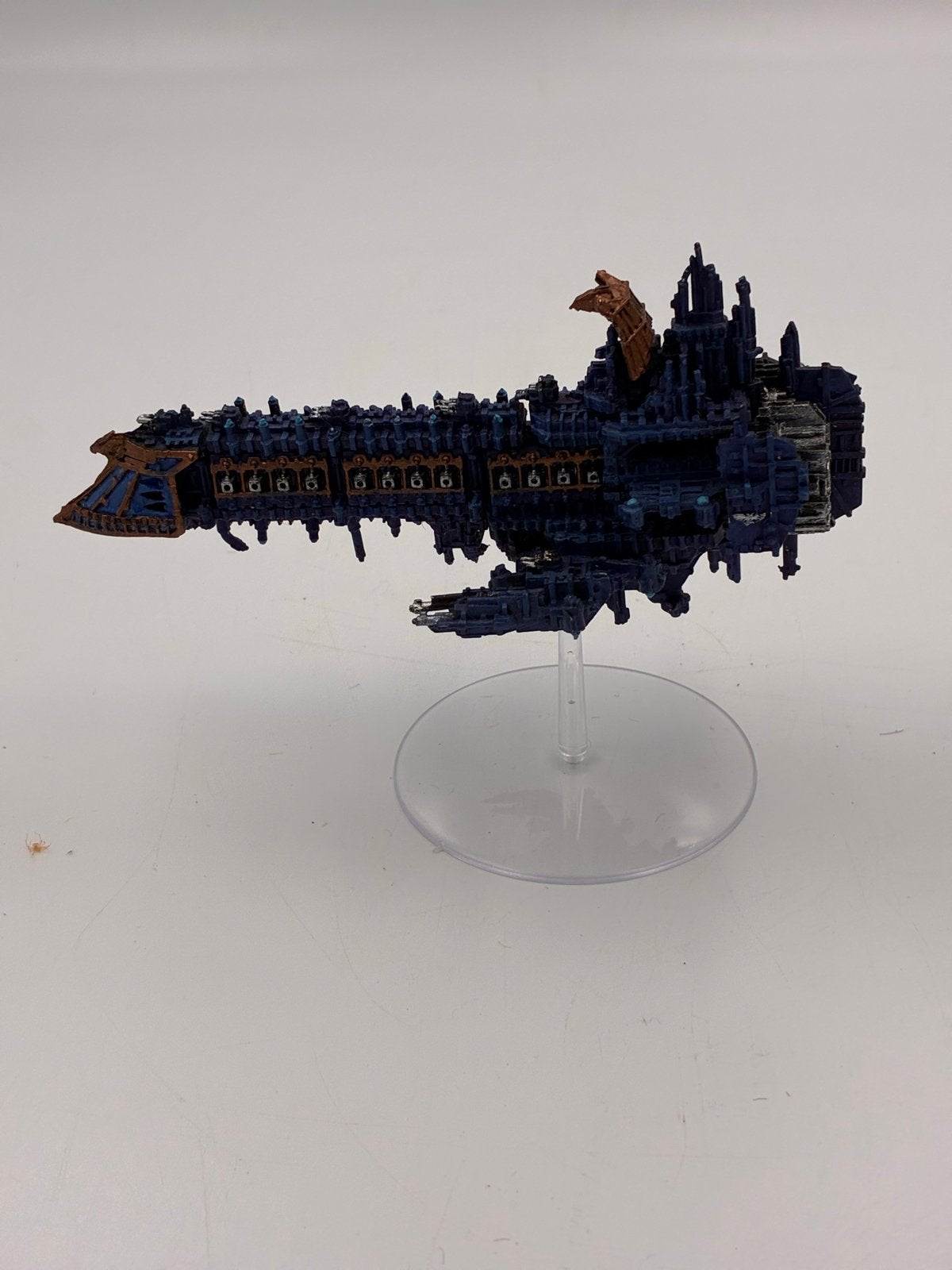 Warhammer Battlefleet Gothic Imperial Retribution Battleship, Gebruikt, Figuurtje(s), Warhammer, Ophalen of Verzenden
