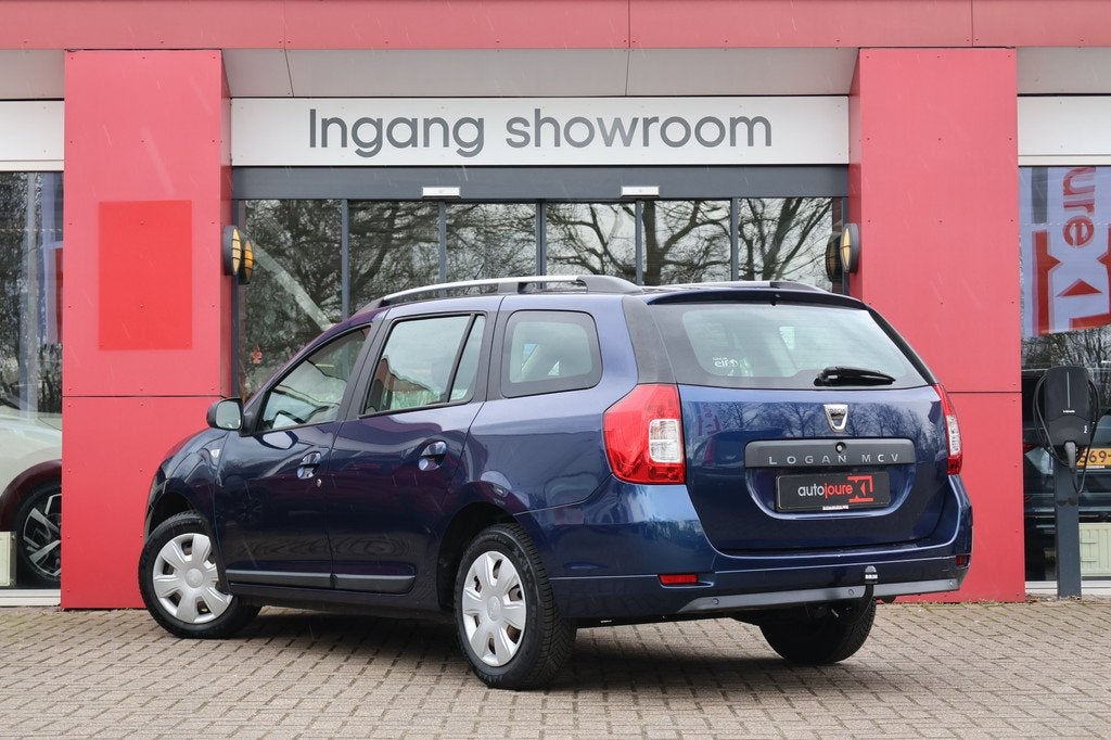 Dacia Logan MCV TCe 90pk SL Royaal | Origineel NL | Airco |, Voorwielaandrijving, Stof, Gebruikt, Blauw