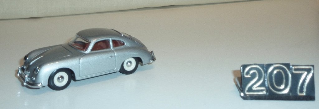 Te koop zeldzame modelauto dinky 1958 porsche 356a coupé, Ophalen of Verzenden, Zo goed als nieuw, Auto's