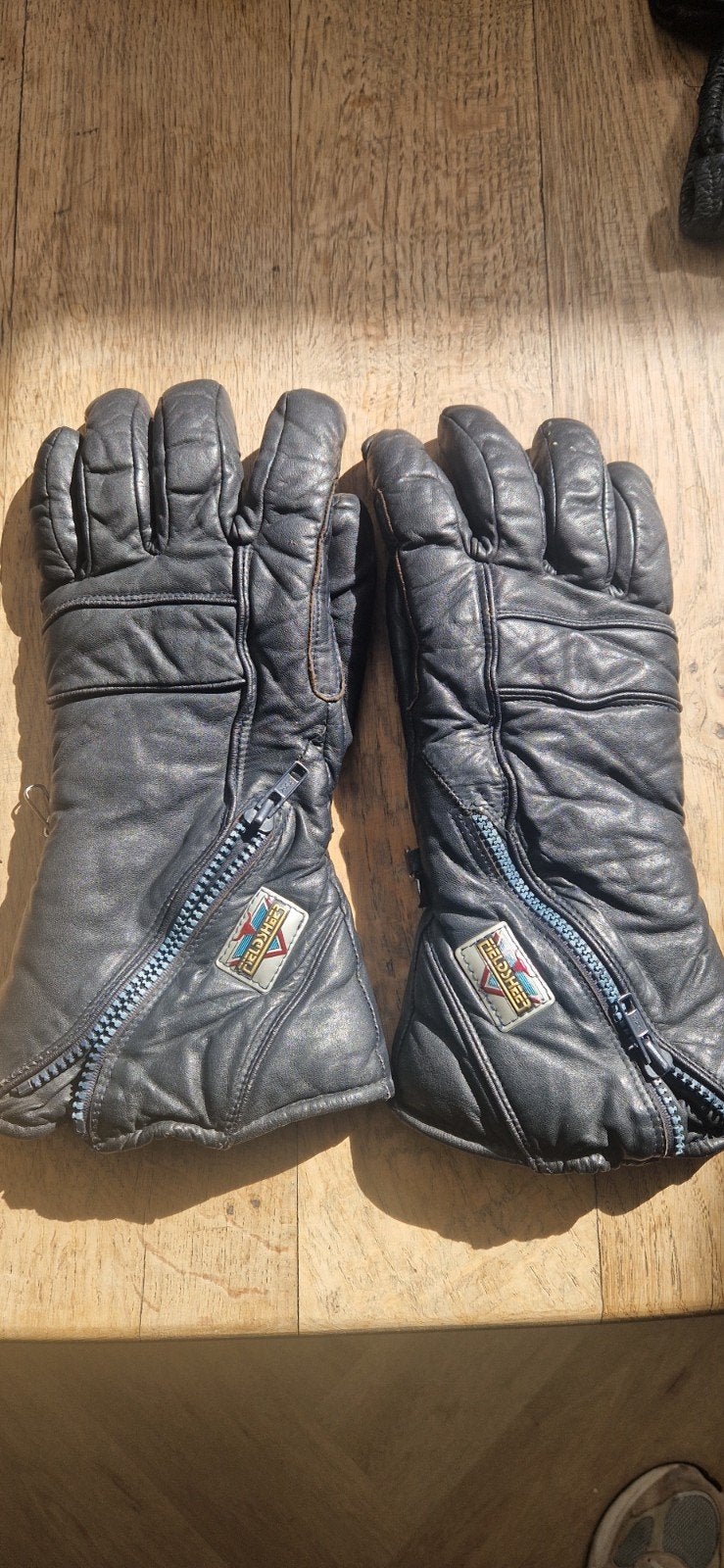 Dames motorkleding set: jas, broek, handschoenen en laa, Ophalen, Tweedehands, Handschoenen