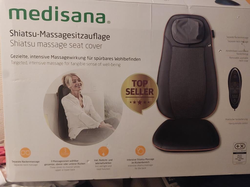 Medisana massage kussen, Ophalen