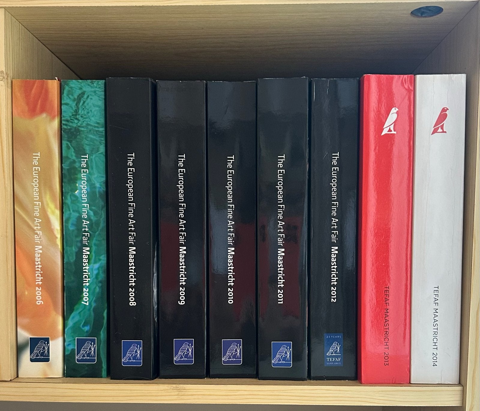 Tefaf Catalogus Collectie 2006-2014, Boeken, Ophalen of Verzenden, Zo goed als nieuw, Catalogus