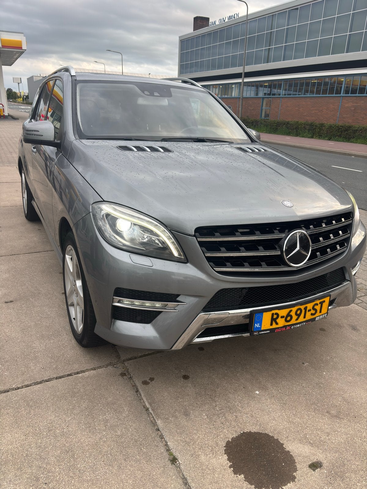 Mercedes-Benz M-Klasse Ml350 Bluetec 4MATIC 2013 Grijs, Auto's, Mercedes-Benz, Automaat, 258 pk, 255 €/maand, 2987 cc