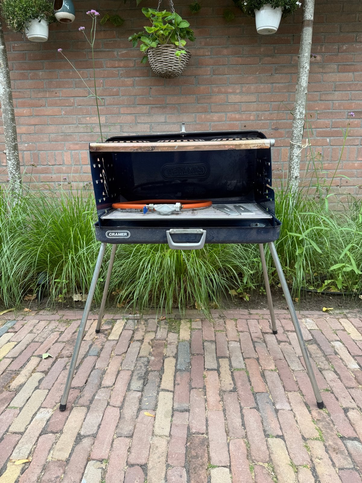 Cramer Kooktoestel 3-pits en BBQ, Ophalen of Verzenden, Gebruikt