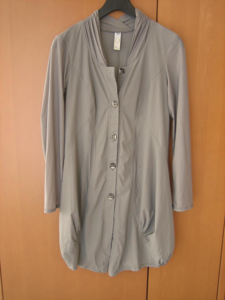 Elegant speels tuniek-jasje DECA PARIS, ANABEL T2 snazzeys, Maat 38/40 (M), Verzenden, Deca Paris, Beige