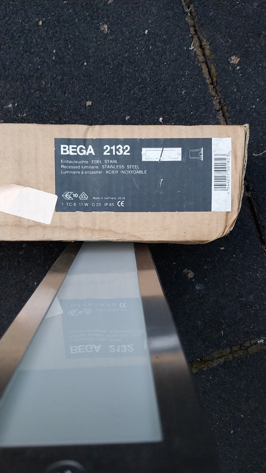 Bega 2132 Inbouwlamp - RVS - IP65 - Nieuw in doos, Metaal, Overige merken, Waterbestendig, Nieuw