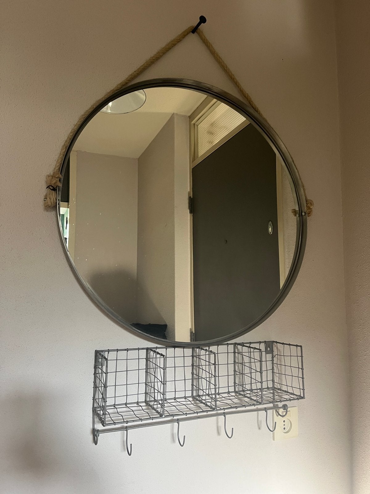 Grundtal Spiegel IKEA, Ophalen, Gebruikt, Rond, Minder dan 100 cm