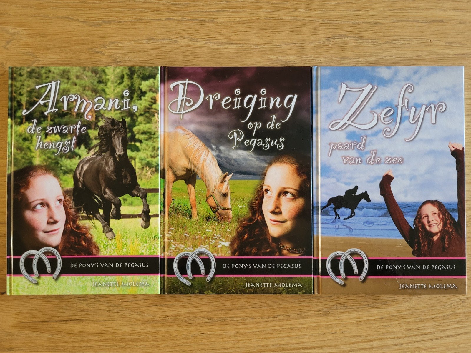 3x De Pony's van de Pegasus, Jeanette Molema, chr. ZGAN!!!, Ophalen of Verzenden, Zo goed als nieuw