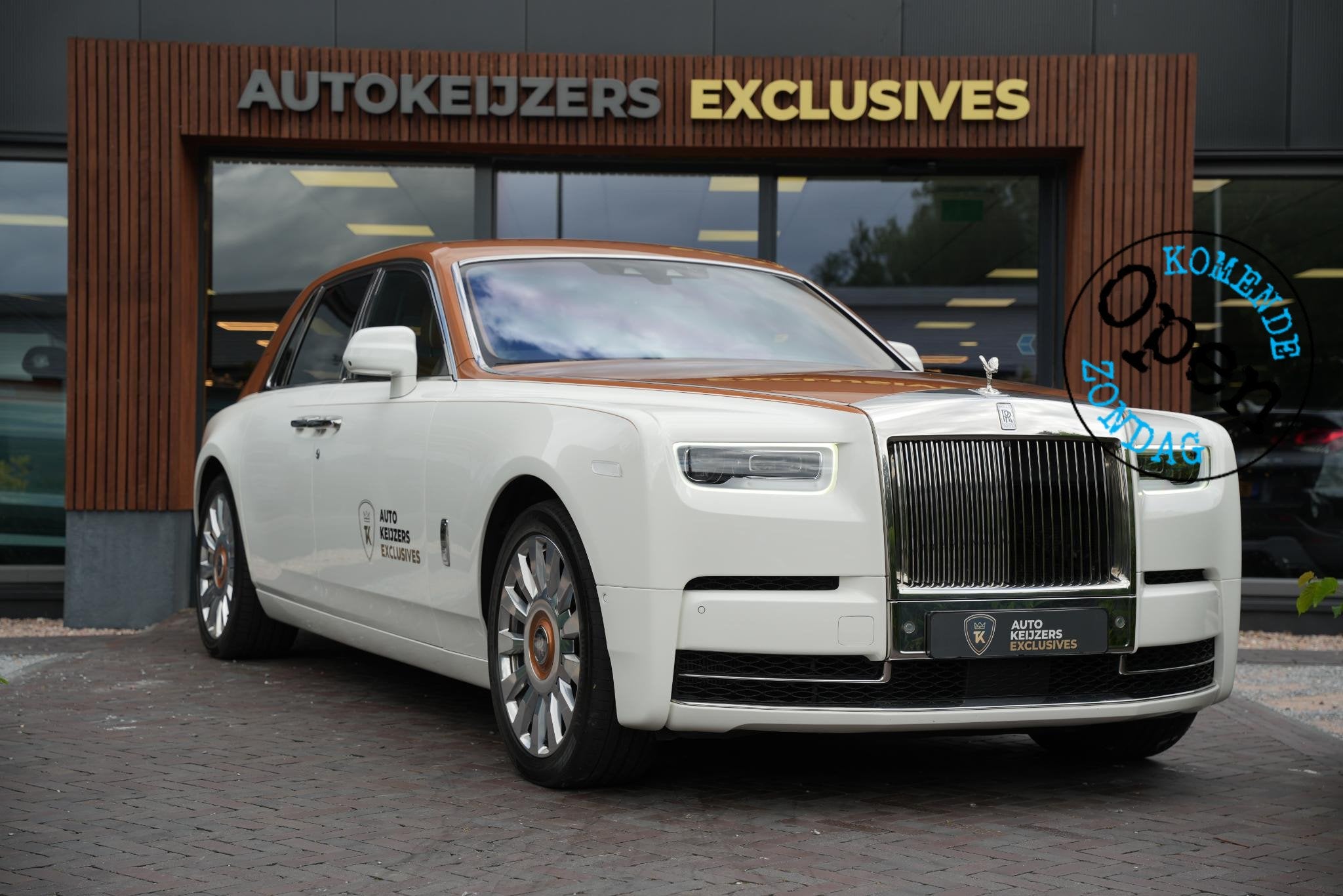 Rolls-Royce Phantom 6.7 V12 Starlight Headliner Rear Theatre, Auto's, Automaat, Achterwielaandrijving, Gebruikt, Euro 6