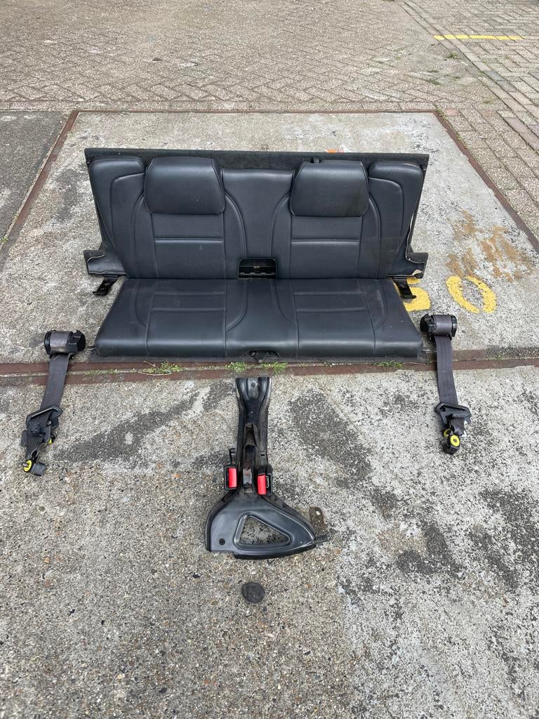 3e bankje Volvo V70 Classic (97-00) / 850 - Zwart Leer, Ophalen of Verzenden, Gebruikt, Volvo