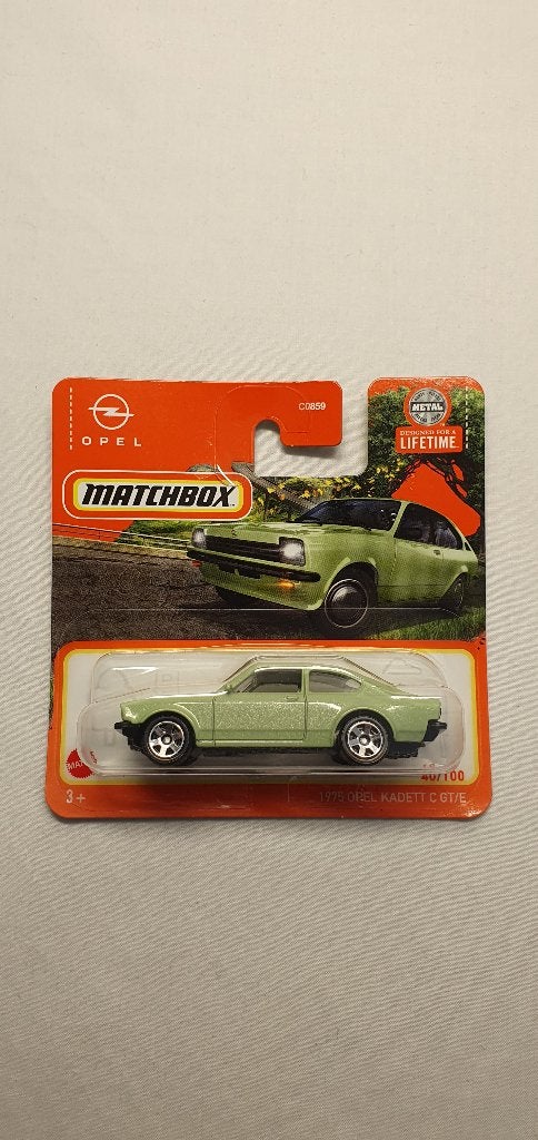 Matchbox 1975 Opel Kadett c GT/E, Ophalen of Verzenden, Nieuw, Auto