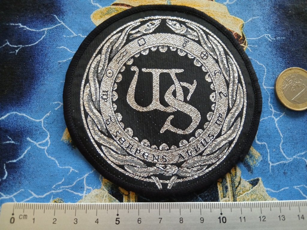 Whitesnake zeer zeldzame 1984 patch w39+ zilver glitter, Verzenden, Nieuw, Kleding