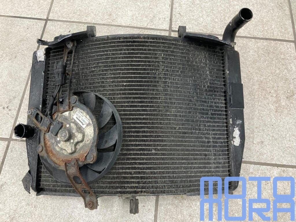 Radiateur  Honda CBR600RR 2007 - 2008 PC40 radiator koeler C, Motoren, Onderdelen | Honda, Gebruikt, -, -, Ophalen of Verzenden