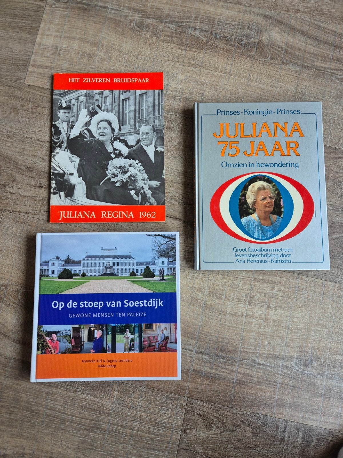 Prinses-Koningin-Prinses Juliana 75 Jaar Boek, Ophalen of Verzenden, Gelezen