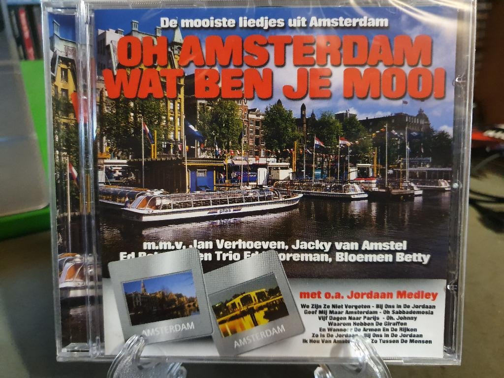 Oh Amsterdam wat ben je mooi de mooiste liedjes Amsterdam CD, Ophalen, Zo goed als nieuw, Levenslied of Smartlap