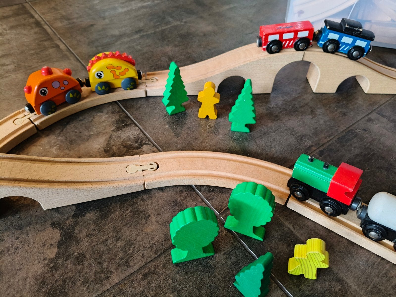 Treinspoor ikea hout, Ophalen, Overige typen